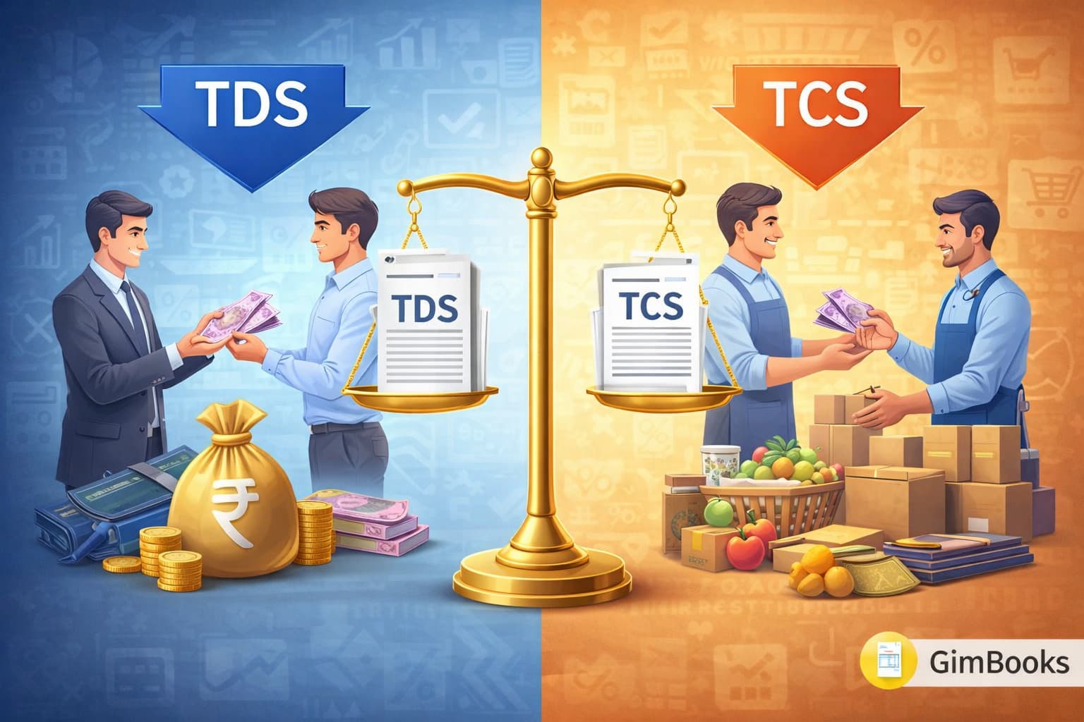 Difference Between TDS and TCS 