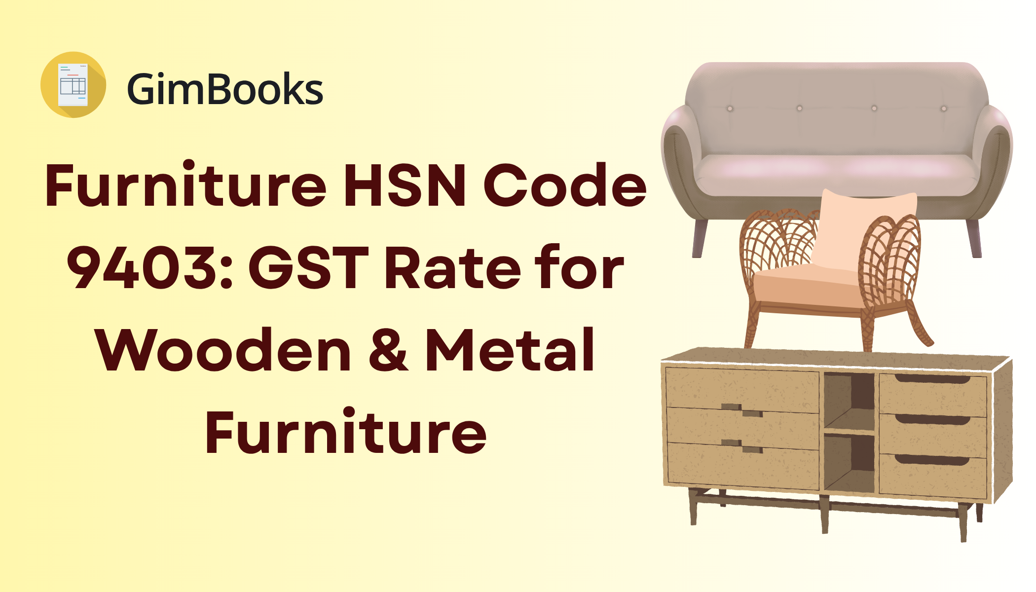 Furniture HSN Code 9403