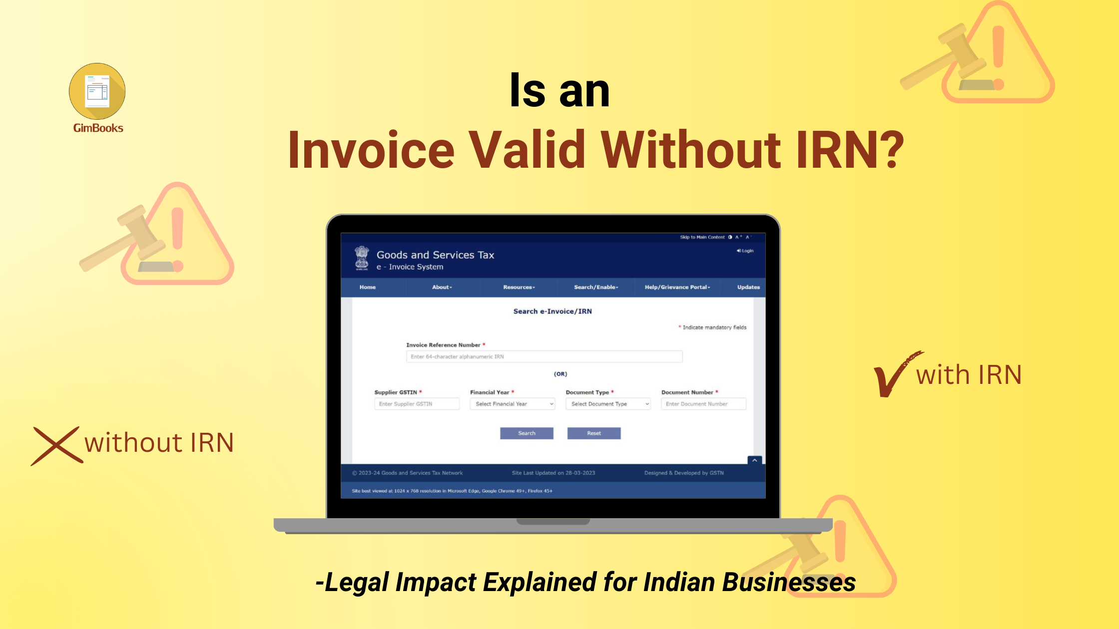 Is an Invoice Valid Without IRN? Legal Impact Explained for Indian Businesses