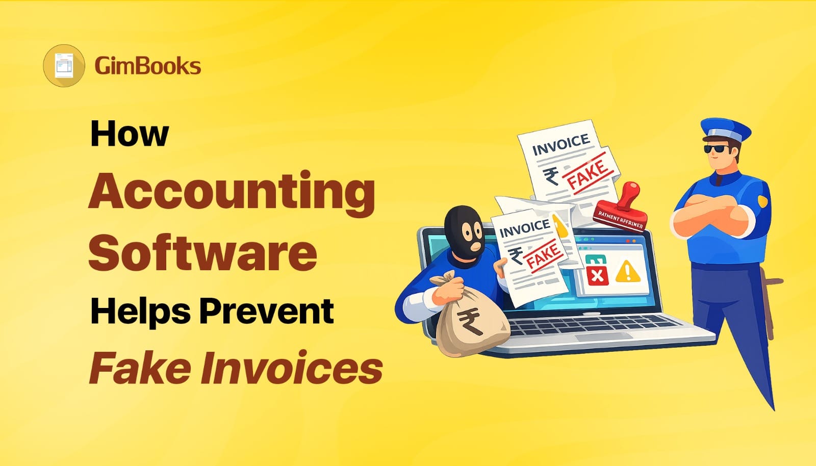 Avoid Fake invoicing with GST billing software for small business