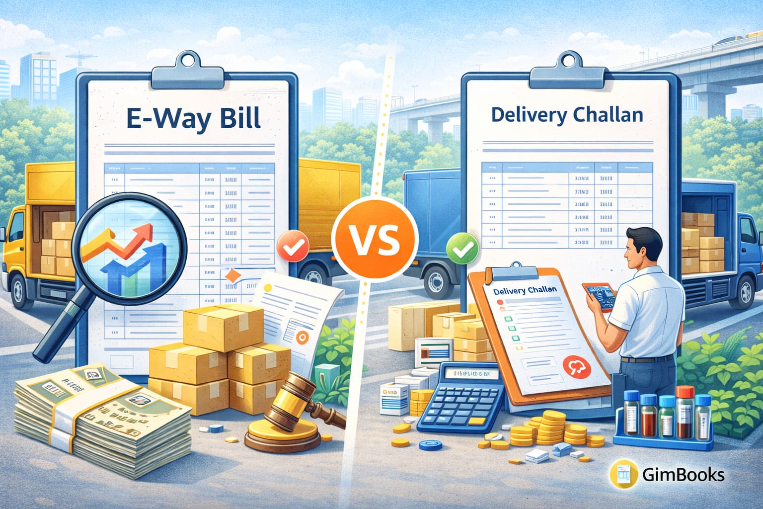 E-Way Bill vs Delivery Challan