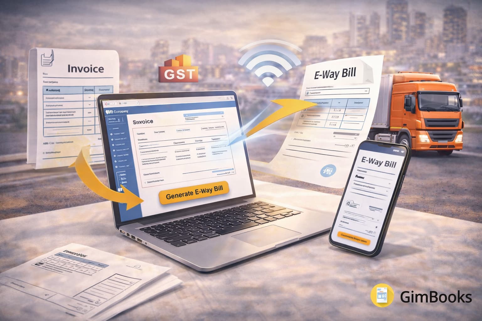 How Billing Software Automatically Generates E-Way Bills