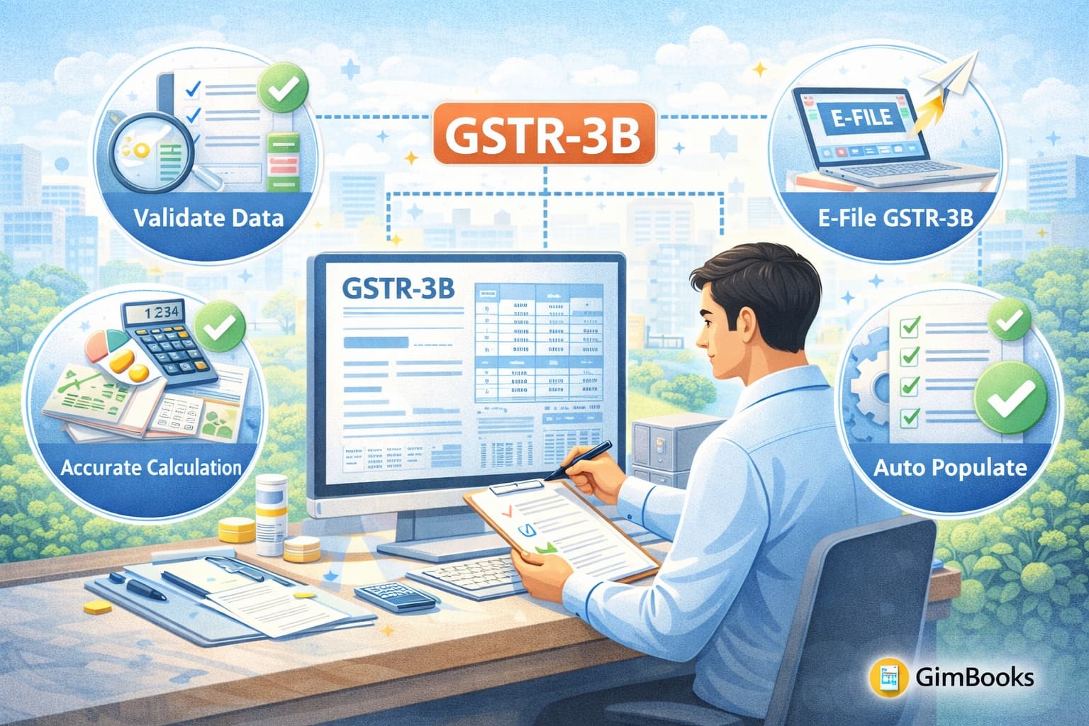How to File GSTR 3B