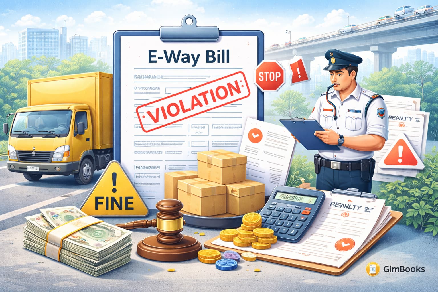 Penalty for E-Way Bill Violations in India