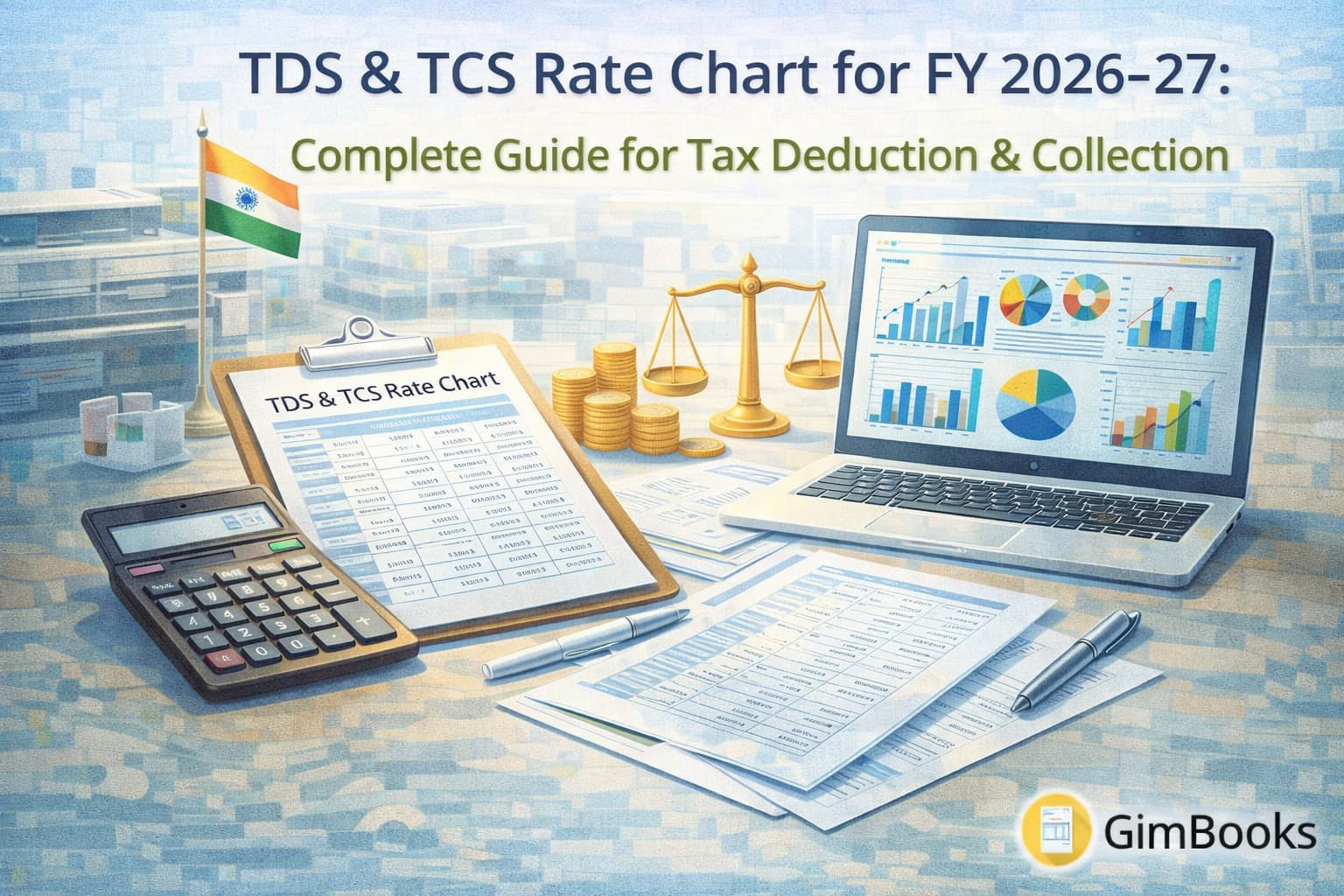 TDS & TCS Rate Chart for FY 2026–27