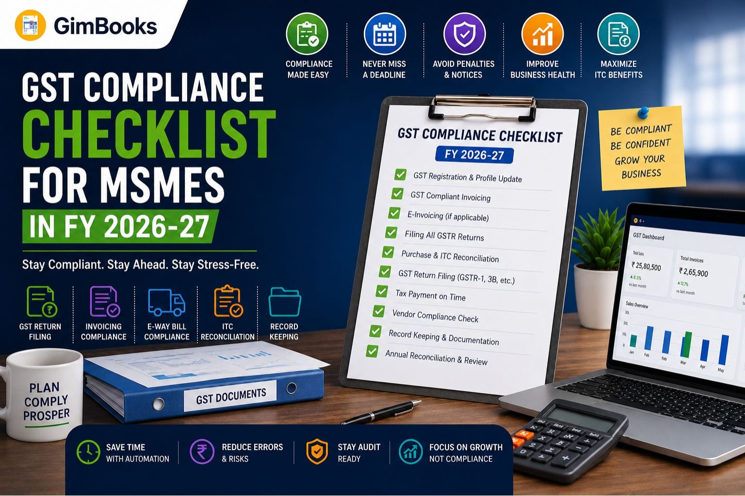 GST Compliance Checklist for MSMEs in FY 2026-27: Complete Guide