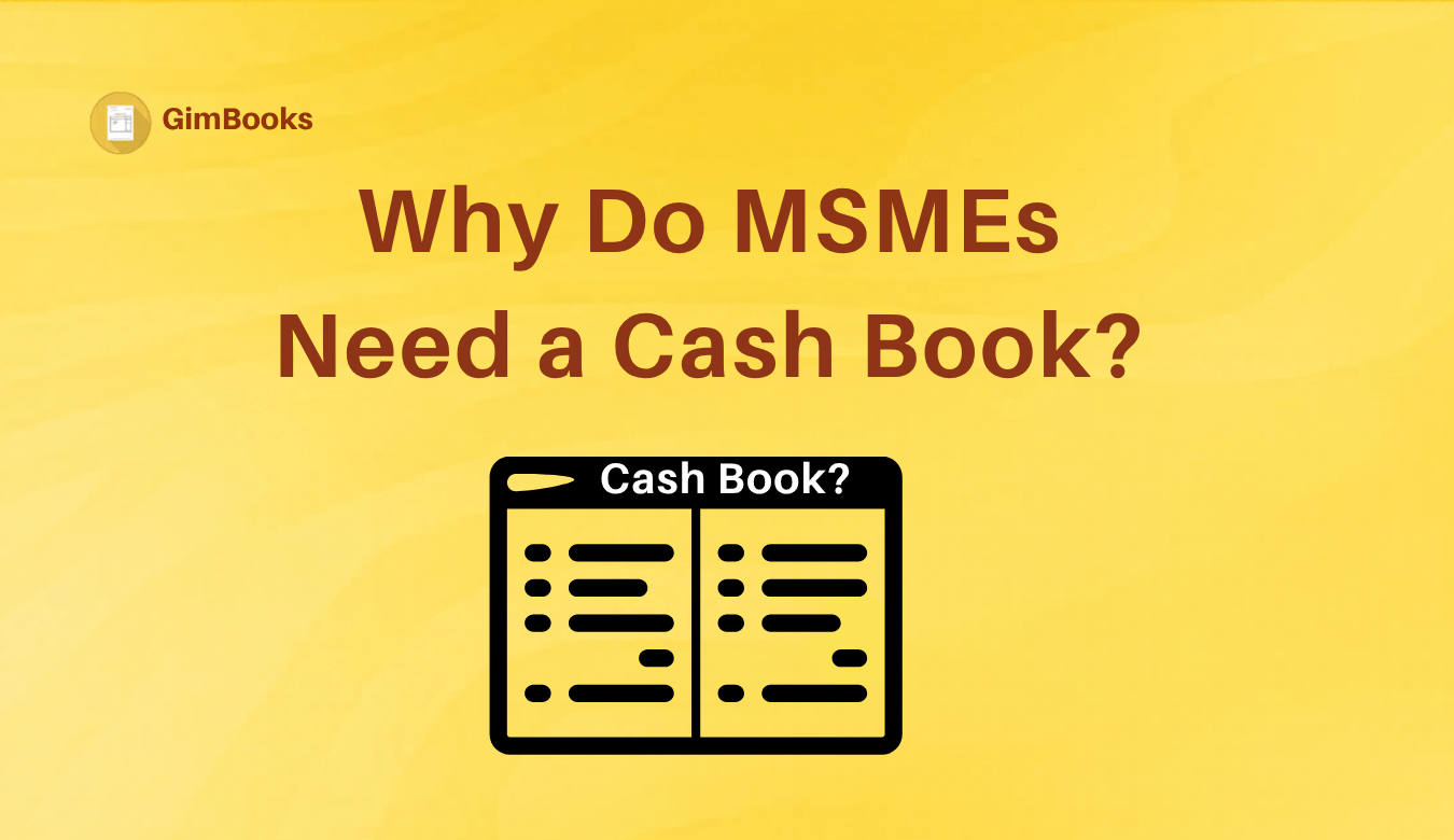 Cashbook for MSME