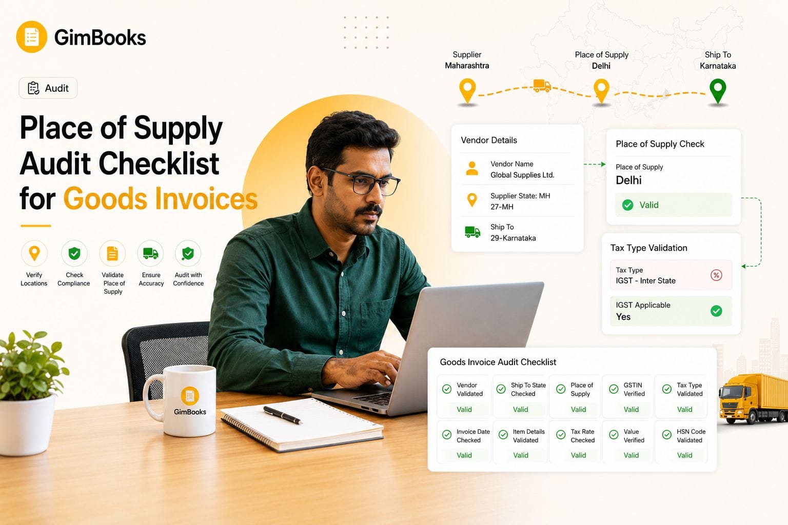 Place of Supply Audit Checklist for Goods Invoices
