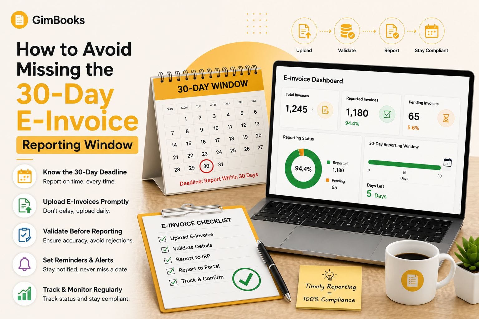  How to Avoid Missing the 30-Day E-Invoice Window