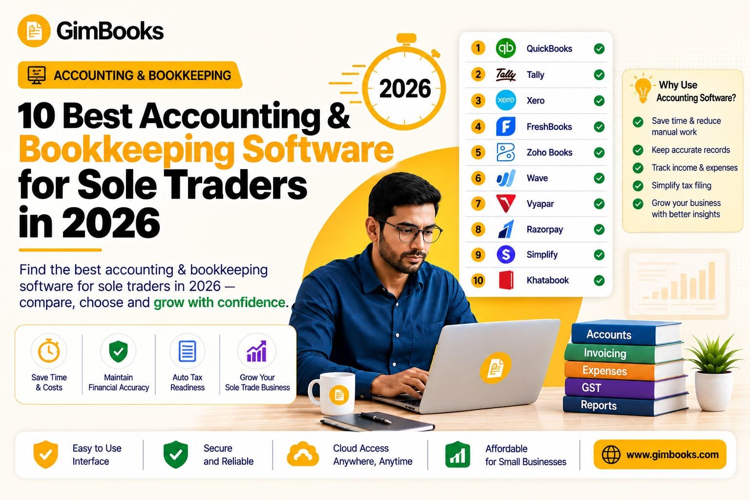 Best Accounting & Bookkeeping Software for Sole Traders 