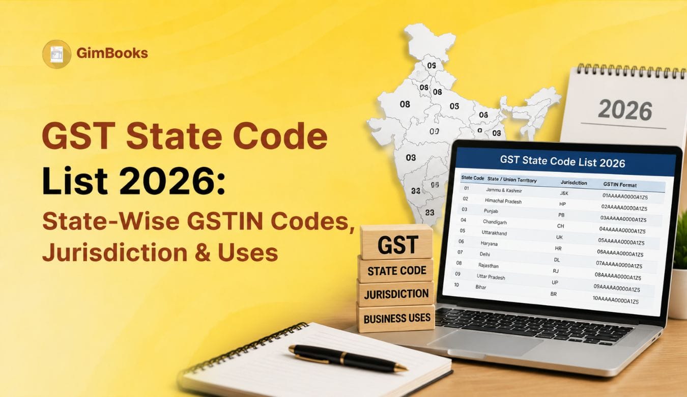 GST State Code List 2026: State-Wise GSTIN Codes, Jurisdiction & Uses