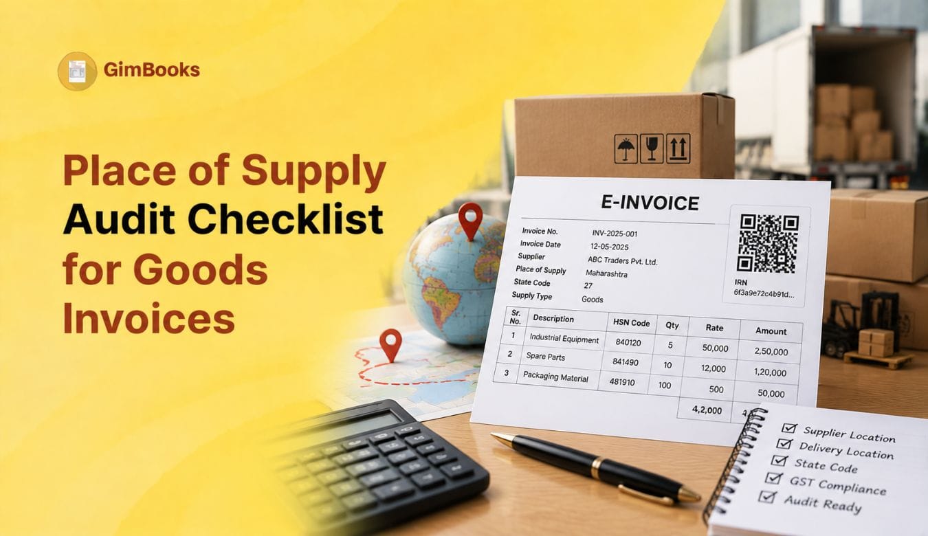 Place of Supply Audit Checklist for Goods Invoices