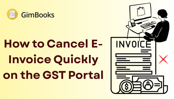 How to Cancel E-Invoice