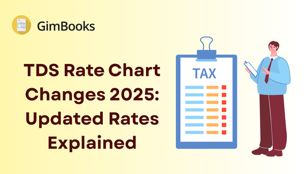 TDS Rate Chart Changes