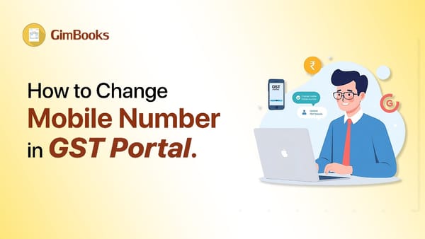 change mobile number in GST portal
