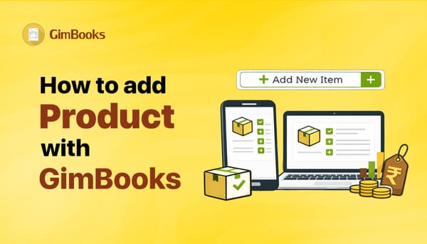 How to Add Product in GimBooks App (2026)