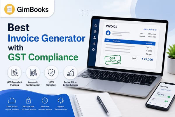 Invoice Generator with GST Compliance 