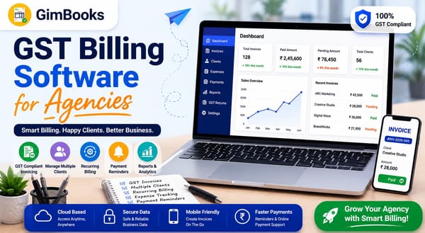 GST Billing Software for Agencies in India