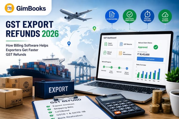 GST Export Refunds 2026