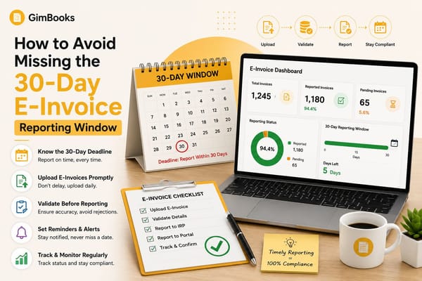  How to Avoid Missing the 30-Day E-Invoice Window