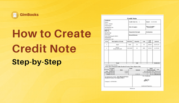 How to Make a Sale Return Bill in GST (Step-by-Step Guide)