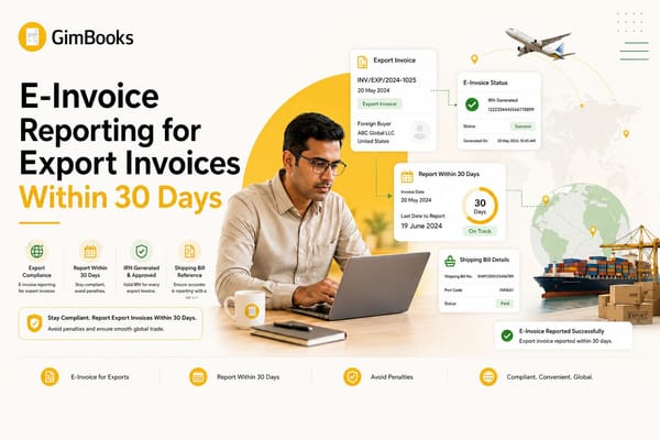 E-Invoice Reporting for Export Invoices Within 30 Days