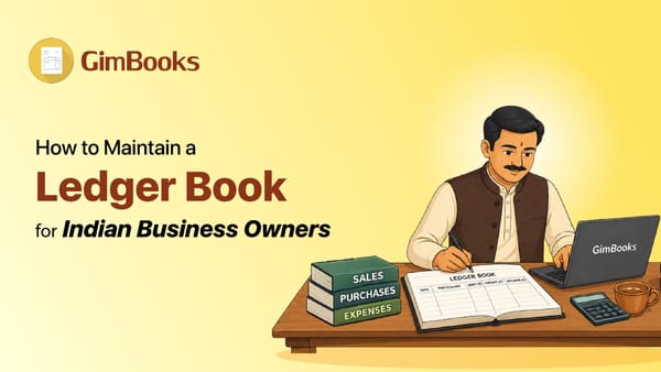 Ledger book for MSME