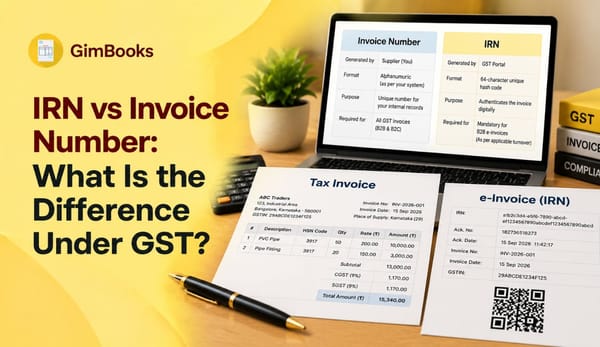 IRN vs Invoice Number