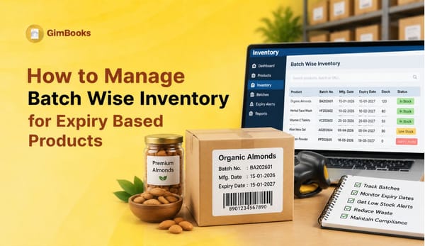 How to Manage Batch Wise Inventory for Expiry Based Products