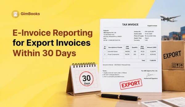 e-invoice reporting export invoices within 30
